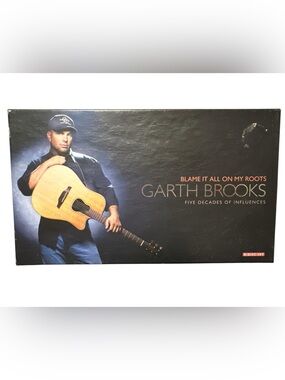 Garth Brooks Blame It All on My Roots Box Set - 8 CD with Book Country Rock Soul